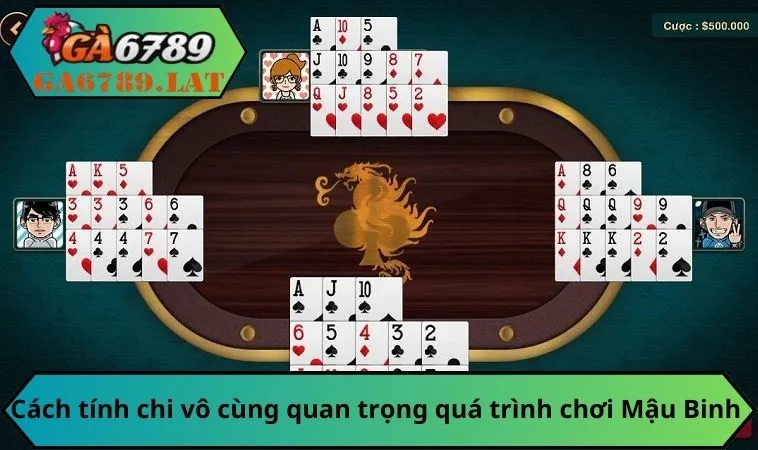 Cách tính chi vô cùng quan trọng quá trình chơi Mậu Binh